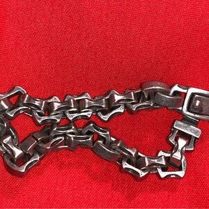 Men’s stainless steel bracelet. Never worn.